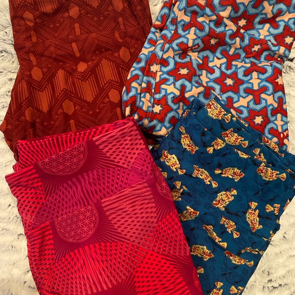 Lularoe leggings 4 brand new